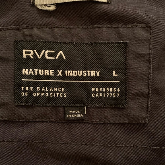 RVCA black jacket / windbreaker - Picture 4 of 4